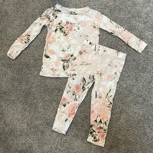 Posh Peanut Vintage Pink Rose Pajamas